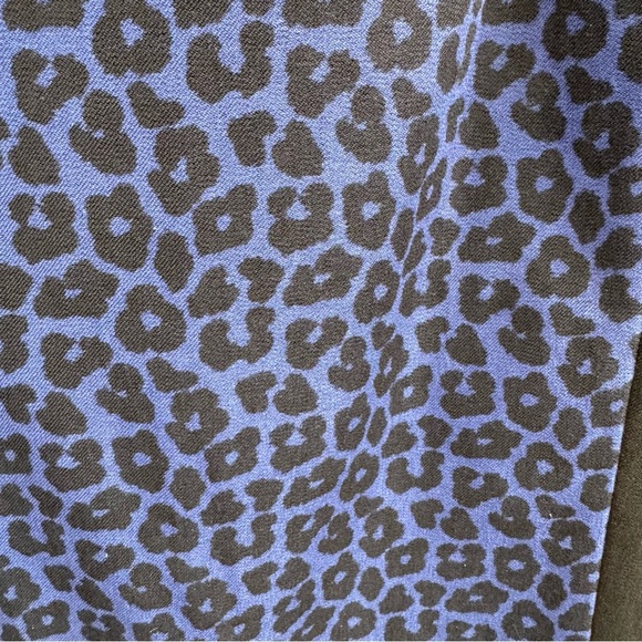 Banana Republic Roland Mouret Collection Leopard Panel Pencil Skirt Size 6 - Picture 6 of 7